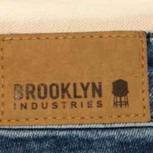 Brooklyn Industries Blue Denim with Tan Label